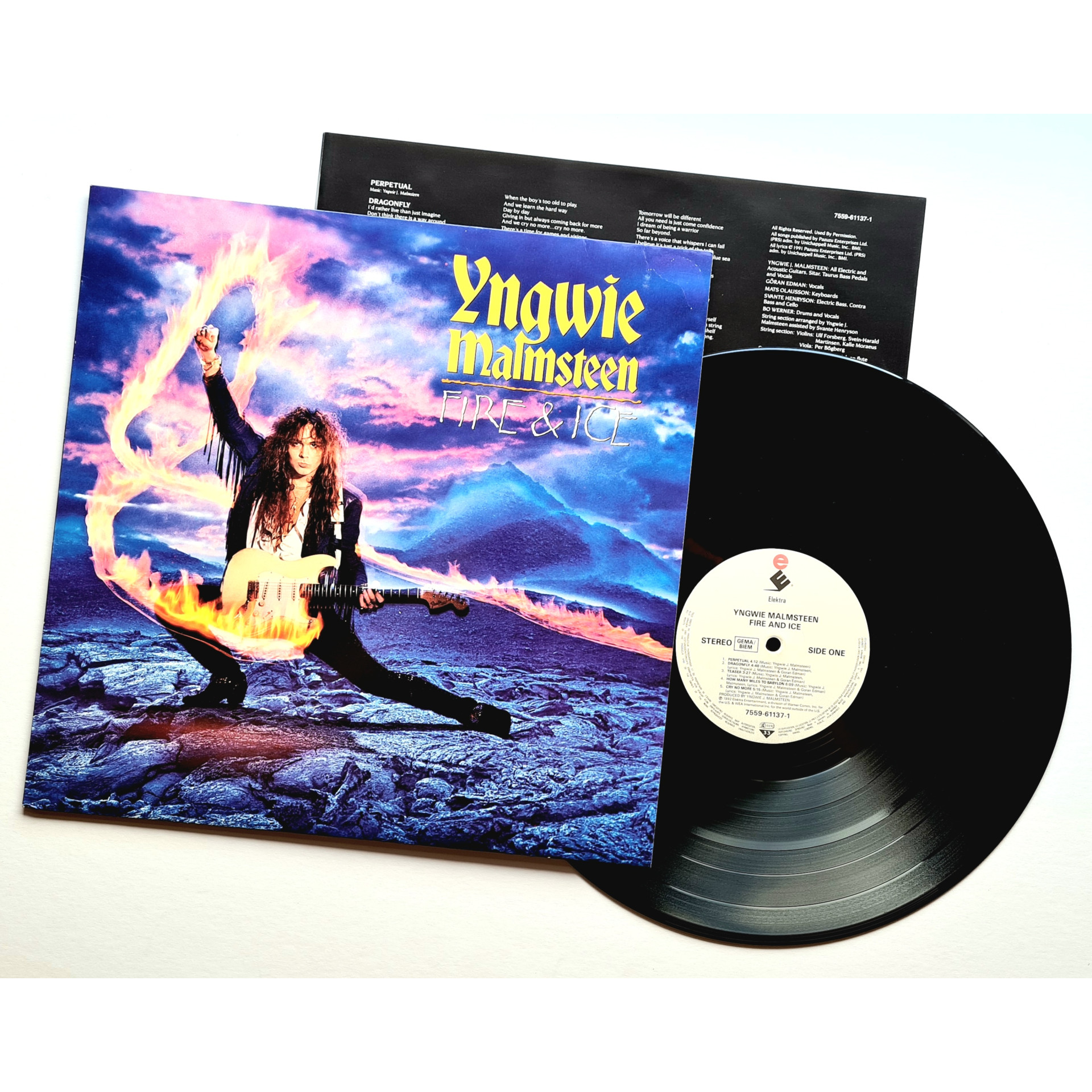 Yngwie Malmsteen Fire And LP Vinyl